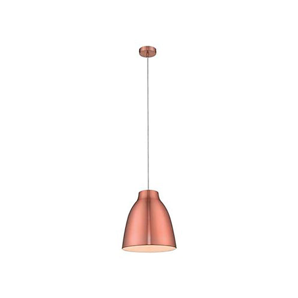 Zoey Pendant Light W260mm Brushed Copper Metal - 31375