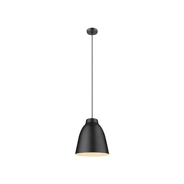 Zoey Pendant Light W260mm Black Metal - 31377