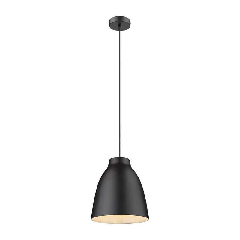 Zoey Pendant Light W400mm Black Metal - 31382